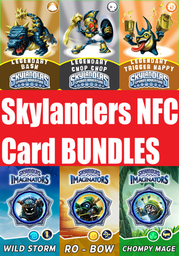 Skylanders nfc card bundles - nfc,