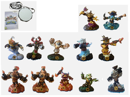 Nintendo wii skylanders 10 x - wii,