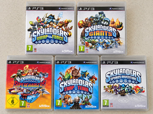 Skylanders ps3 games bundle - skylanders,