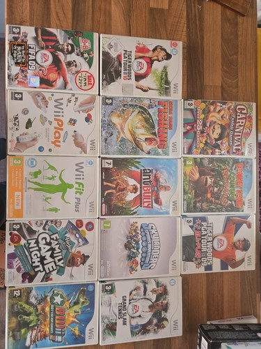 Nintendo wii games - bundle, job