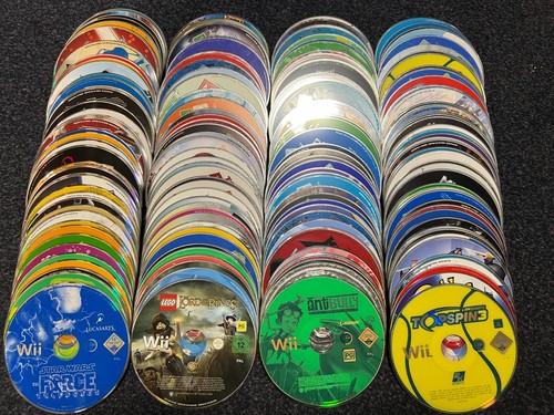 Nintendo wii games disc - games,